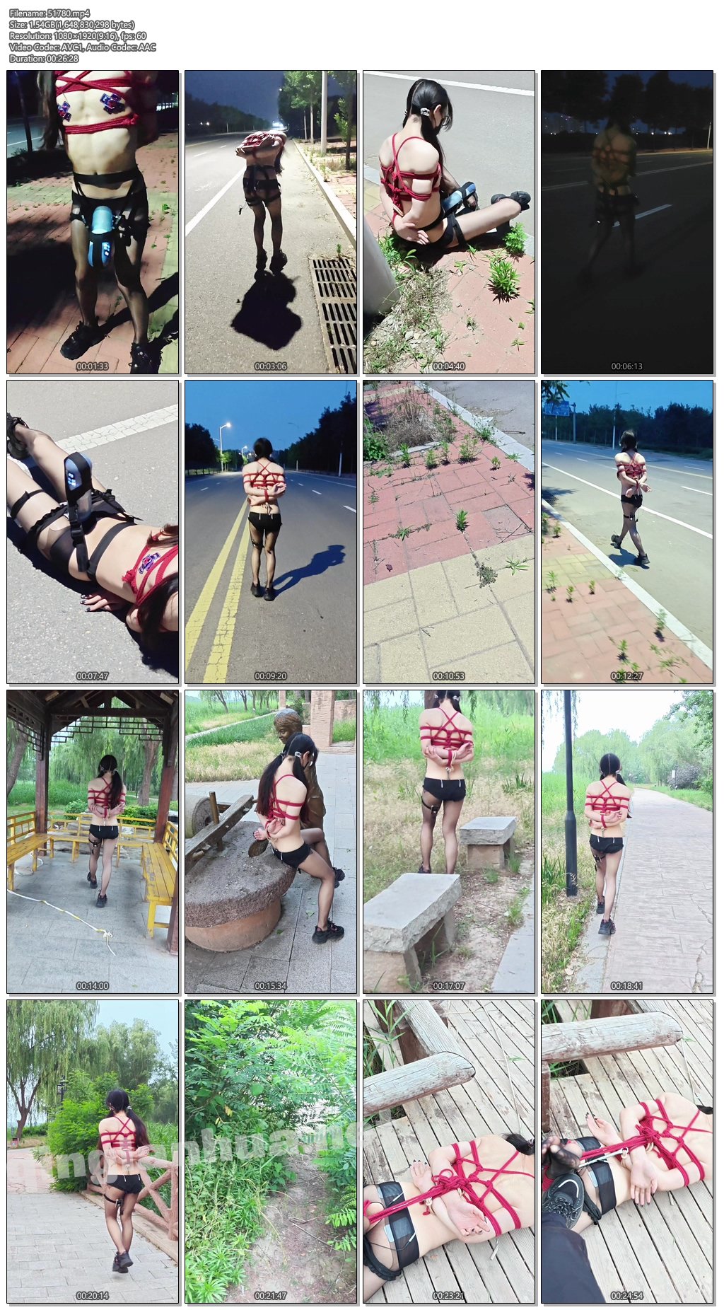 51780----【一颗露露子】户外捆绑篇15 全裸捆绑穿戴飞机杯马路中央榨精 郊狼肛钩折磨.jpg