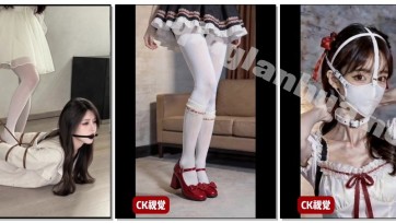 【CK视觉】回归新作品 AIGC，两个测试小片段合集，黑丝白袜美女被白丝袜御姐捆绑调教+白丝袜洛丽塔少女穿搭展示鞭打调教，百合向，画面流畅，高一致性