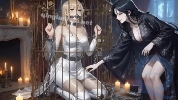 【AI 作品】雪鸮夜宴（上） 冷艳斯拉夫女特工和黑长直哥特少妇的相爱相杀！